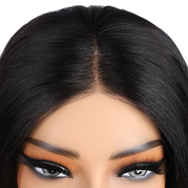 Wear And Go Glueless Wigs Human Hair Bob Straight Pre Cut  display picture 3