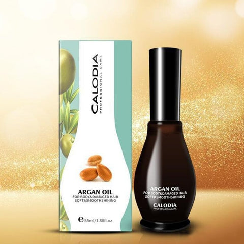Calodia Argan Oil, a Natural Organic Hair Oil specially for Bone Straight