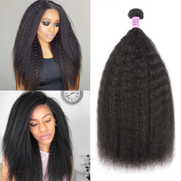 Lina Hair  Virgin Human Hair Kinky Straight Bundles