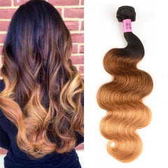 Anni Hair Body Wave Virgin Hair 1 Bundle Unprocessed Ombre Human Hair Wave