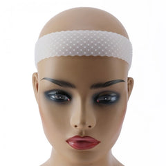 Transparent Silicone Natural Grip Headbands for Women Comfort Elastic Wig Grip Cap(1 pc)