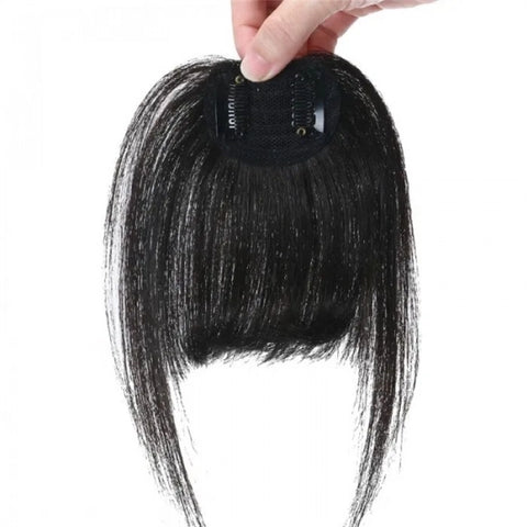 Linda Clip In Bangs Straight Extensions Human Hair