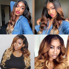 Anni Hair Body Wave Virgin Hair 1 Bundle Unprocessed Ombre Human Hair Wave