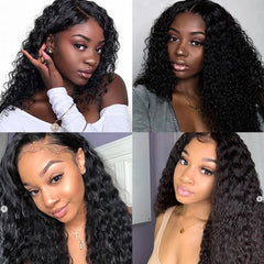 Eve Hair Icenu Series 1 Pieces Deep Wave Human Virgin Hair Weaving