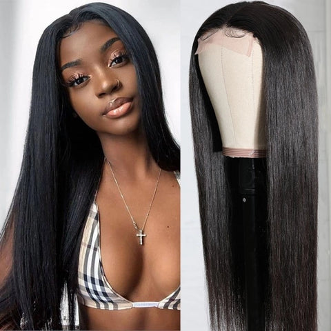 Dorine 2x6 Vietnamese Bone straight Human Hair Wig