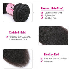 Lina Hair  Virgin Human Hair Kinky Straight Bundles