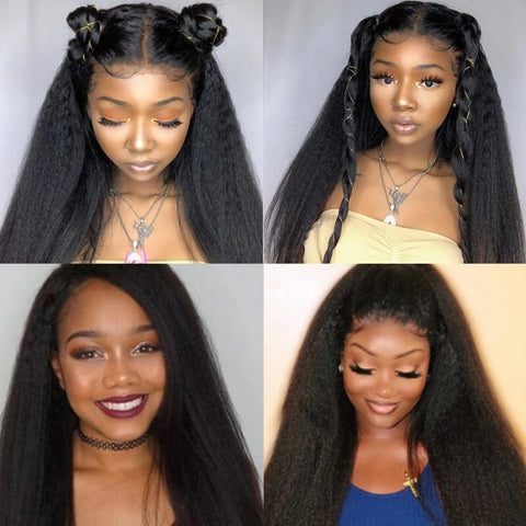 Lina Hair  Virgin Human Hair Kinky Straight Bundles