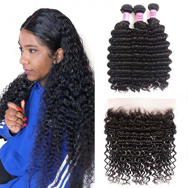 3 Bundles With 13x4 Frontal