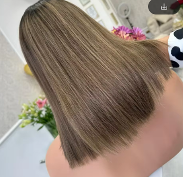 Short Bob Highlight Blonde Wig | Glueless 5x5 Silk Base HD Lace | European Human Hair